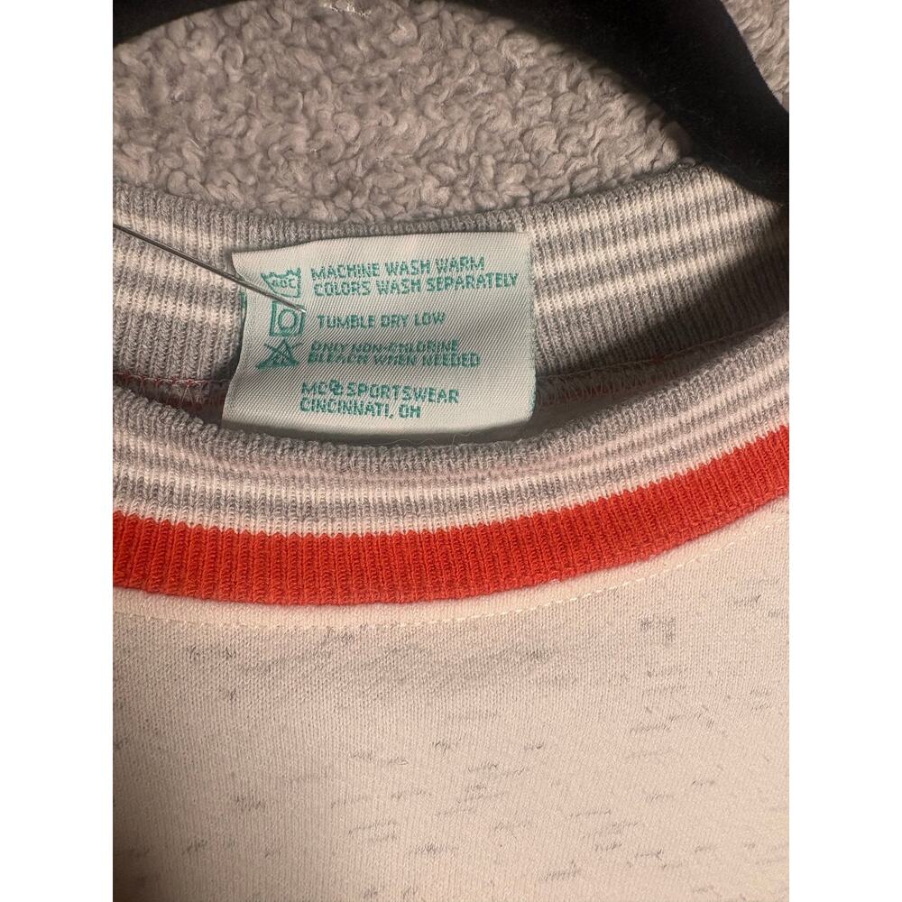 Vintage 90s ME Sportswear Pumpkin Sweatshirt M Halloween - Picture 3 of 4